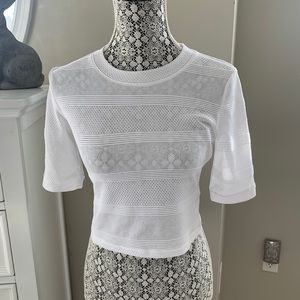 Guess Sheer Sporty Crop Top